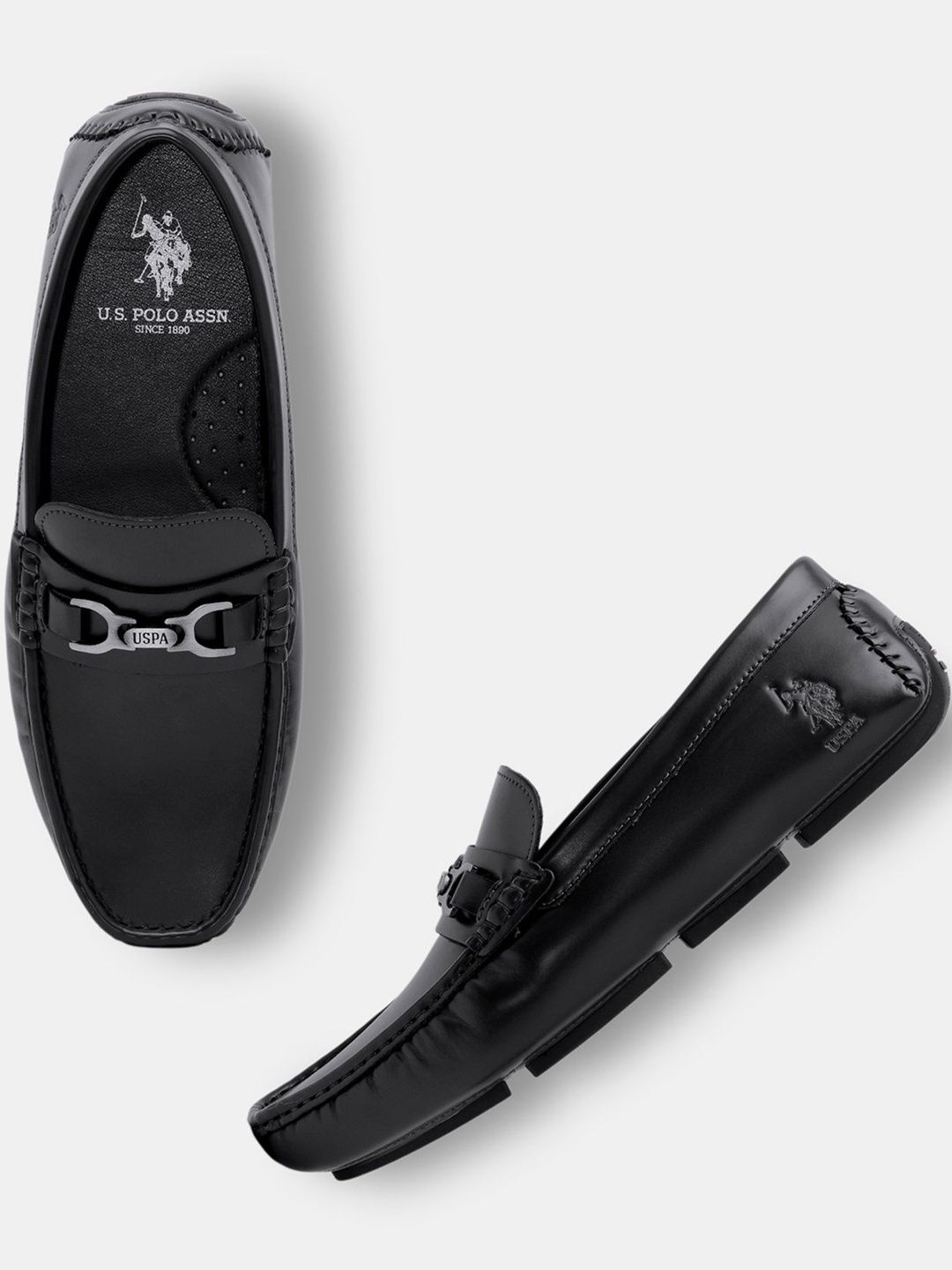 U.S. Polo Assn. Men PU Loafers-image-39