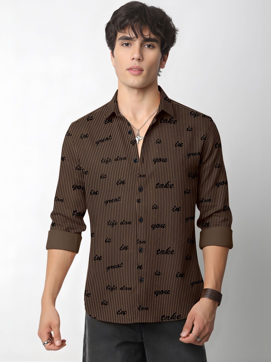 VDLooks Men Printed Casual Shirt-picture-36