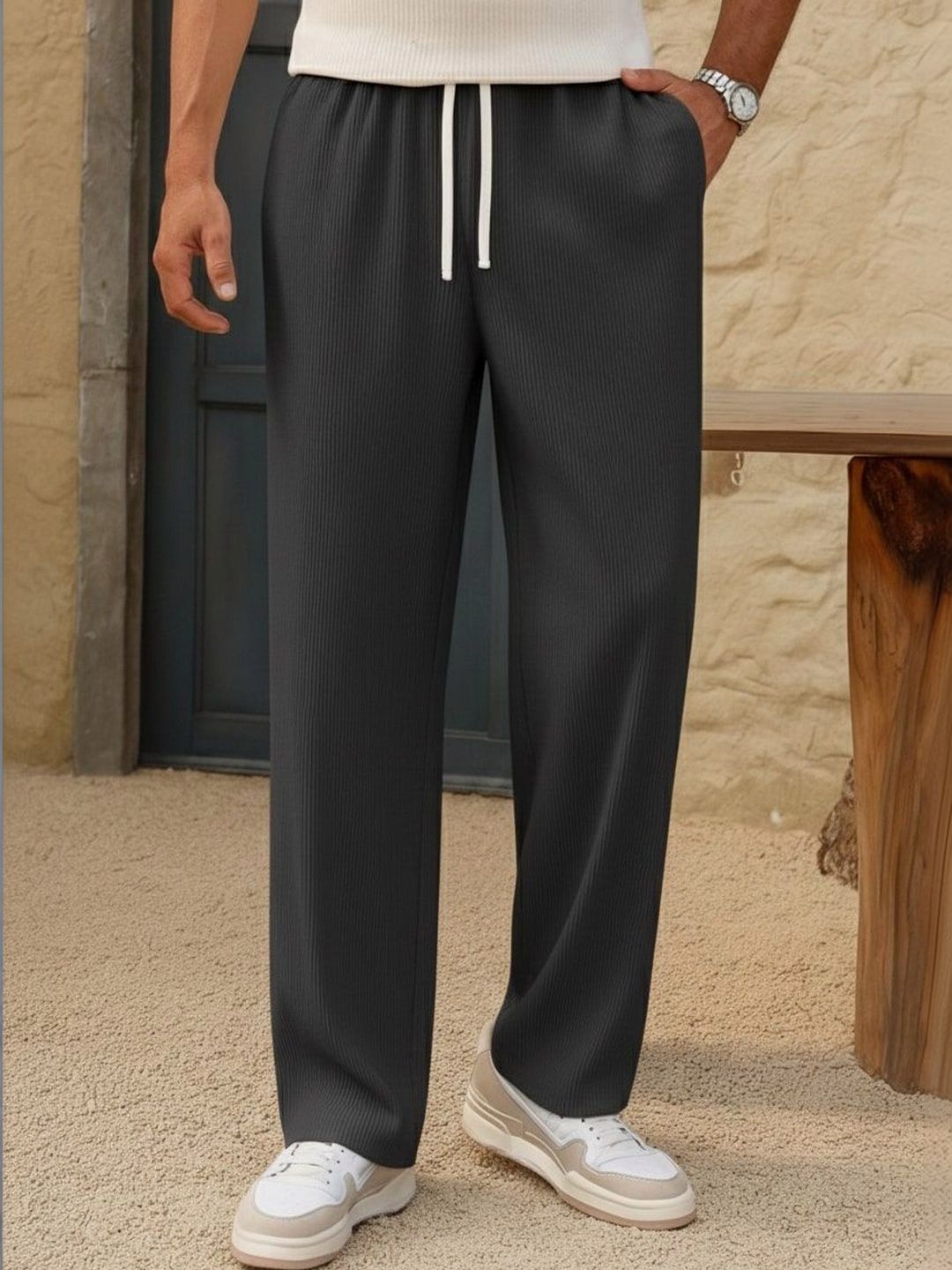Moda Rapido Men Cotton Relaxed Fit Track Pants-picture-25