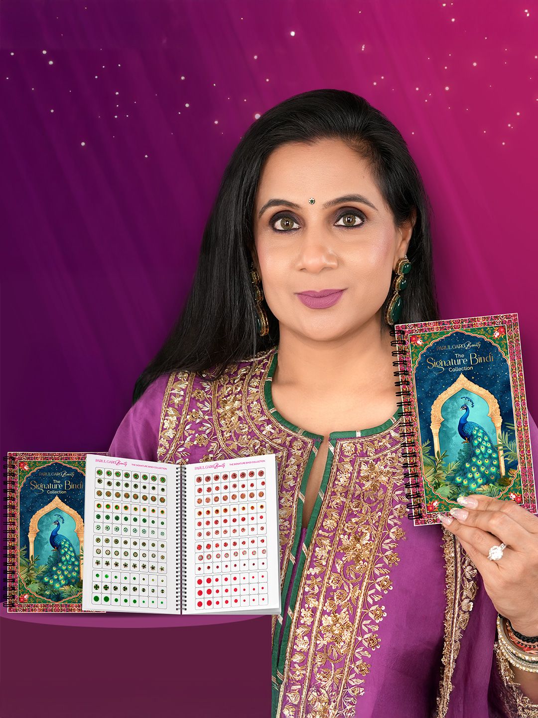 Parul Garg 960 Multicolour Signature Bindi Booklet-image-27