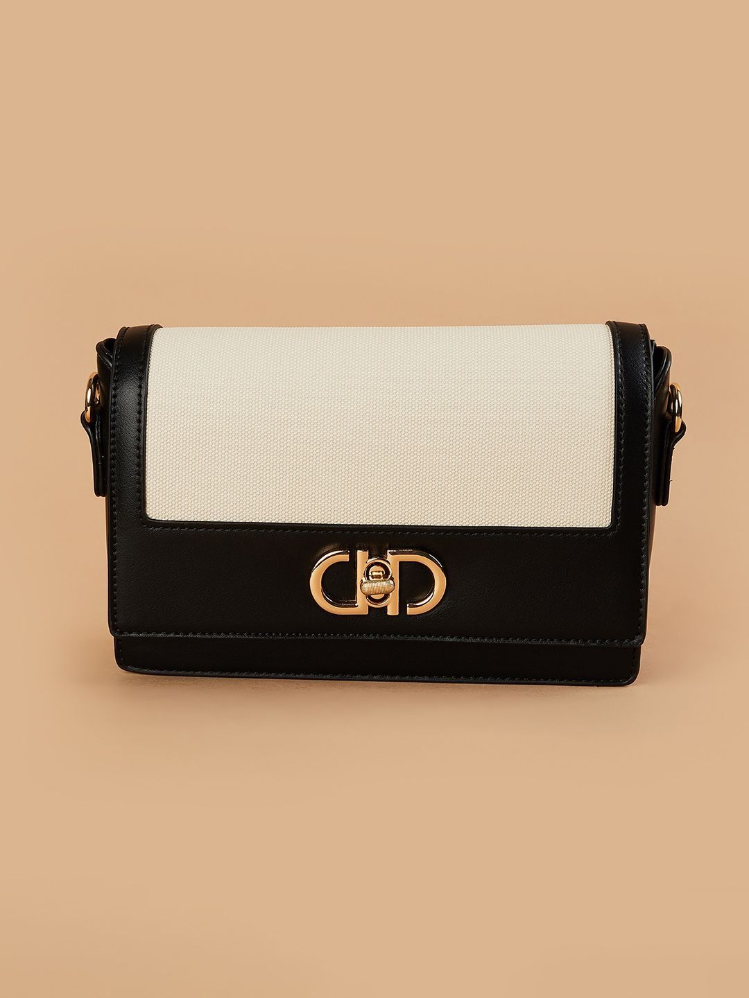 Ginger by Lifestyle Colourblocked PU Sling Bag-picture-18