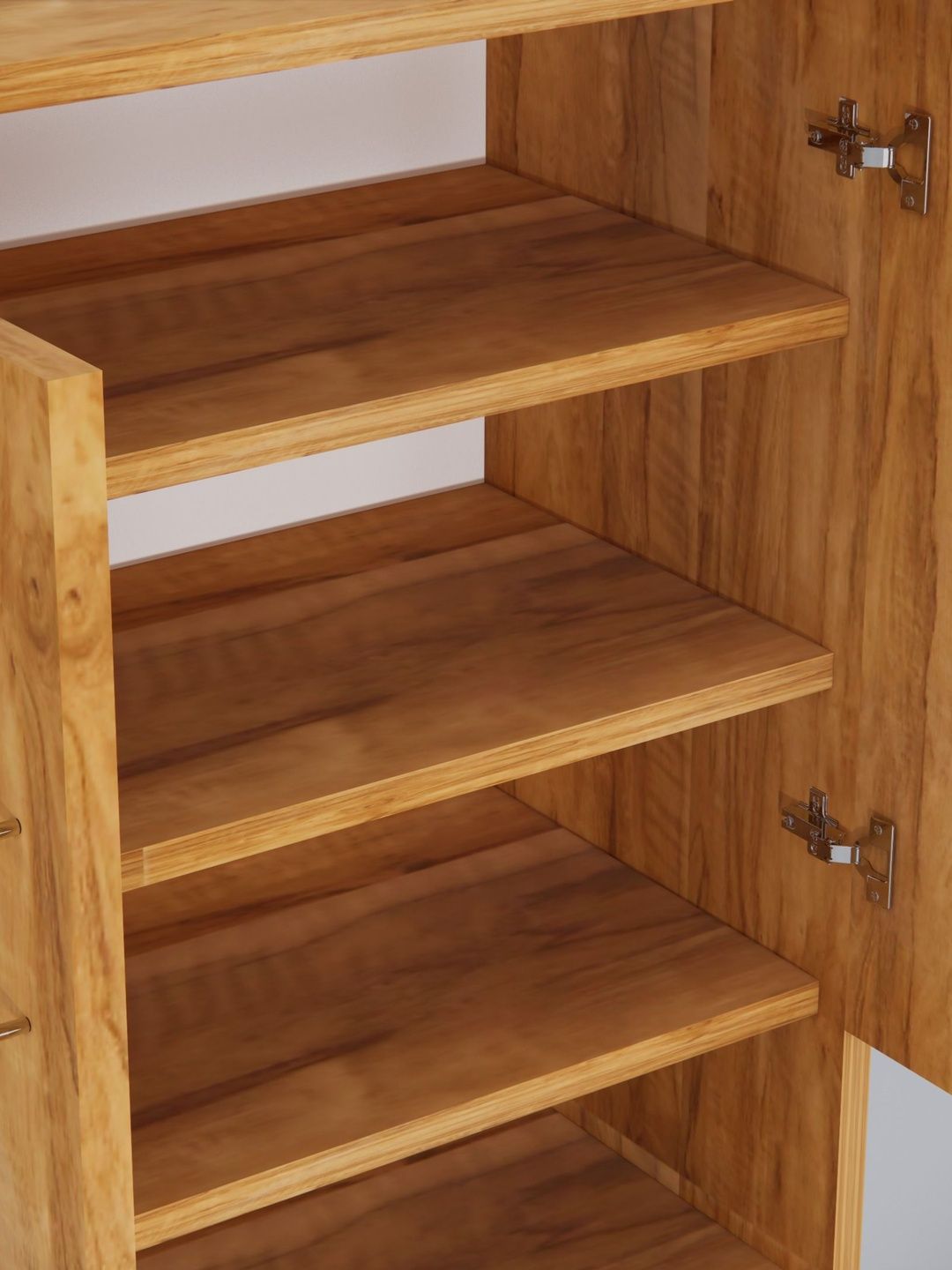 SPECIALITY PANELS Brown Engineered Wood Shoe Rack-picture-27