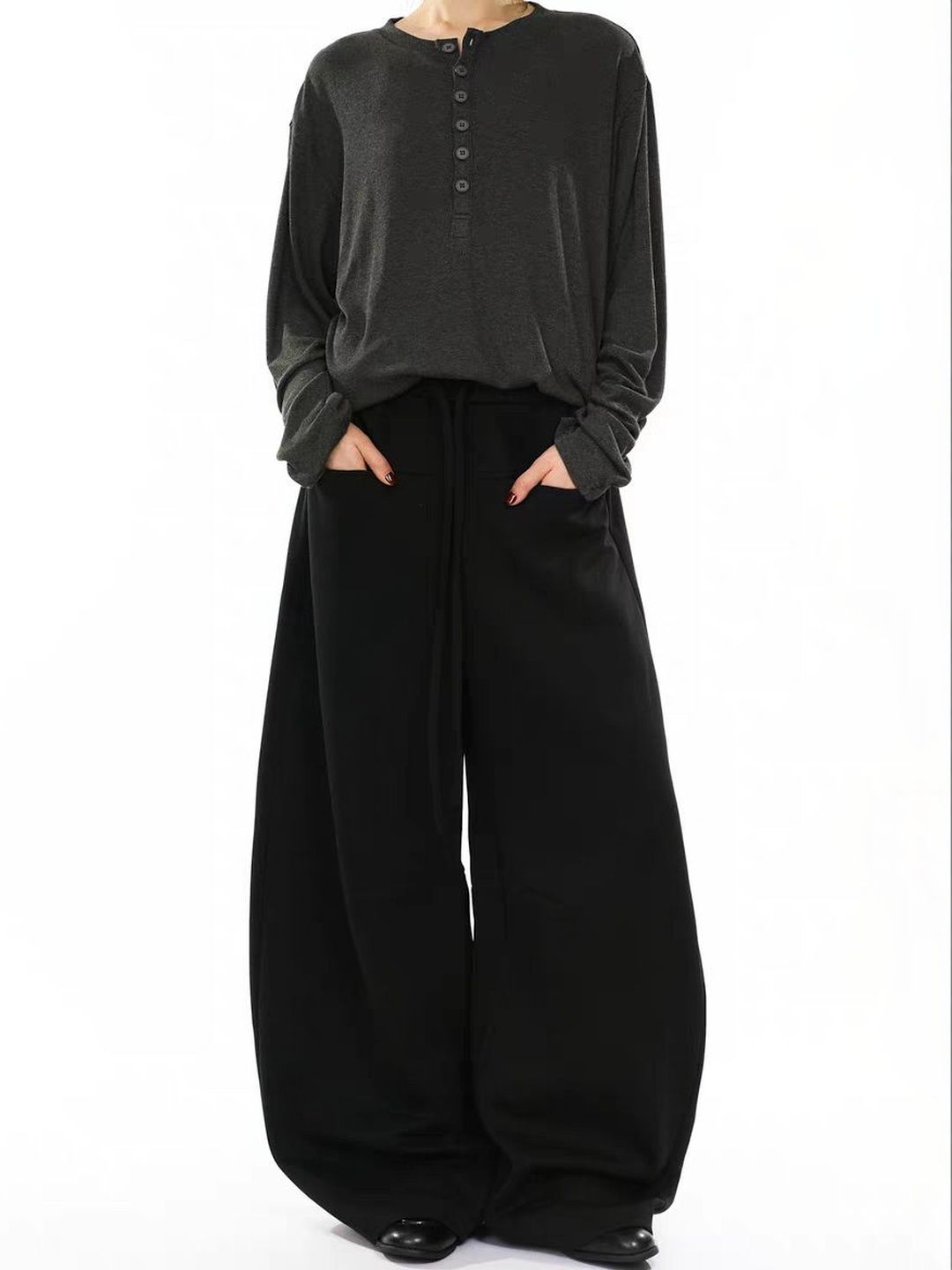 StyleCast x Revolte Men Loose Fit Easy Wash Trousers-picture-24