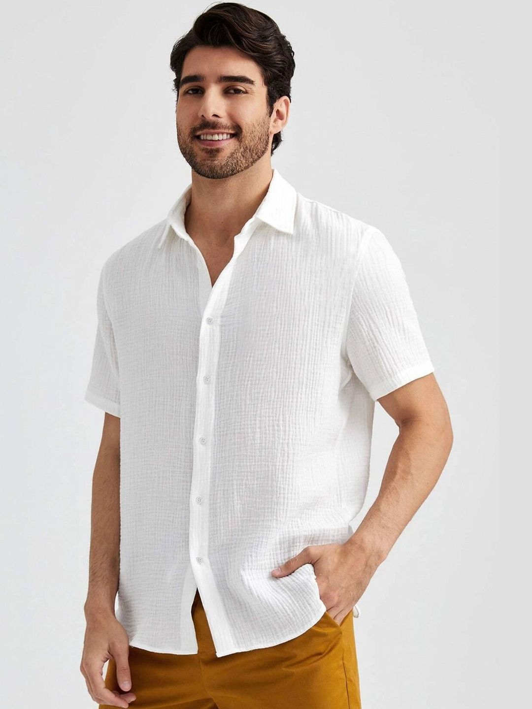 Color Bucket Men Standard Casual Shirt-picture-41