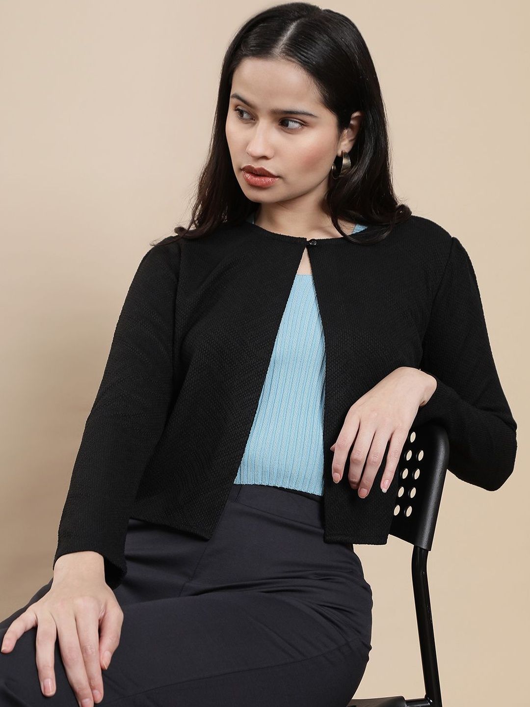 De Moza Women Button Shrug-picture-47