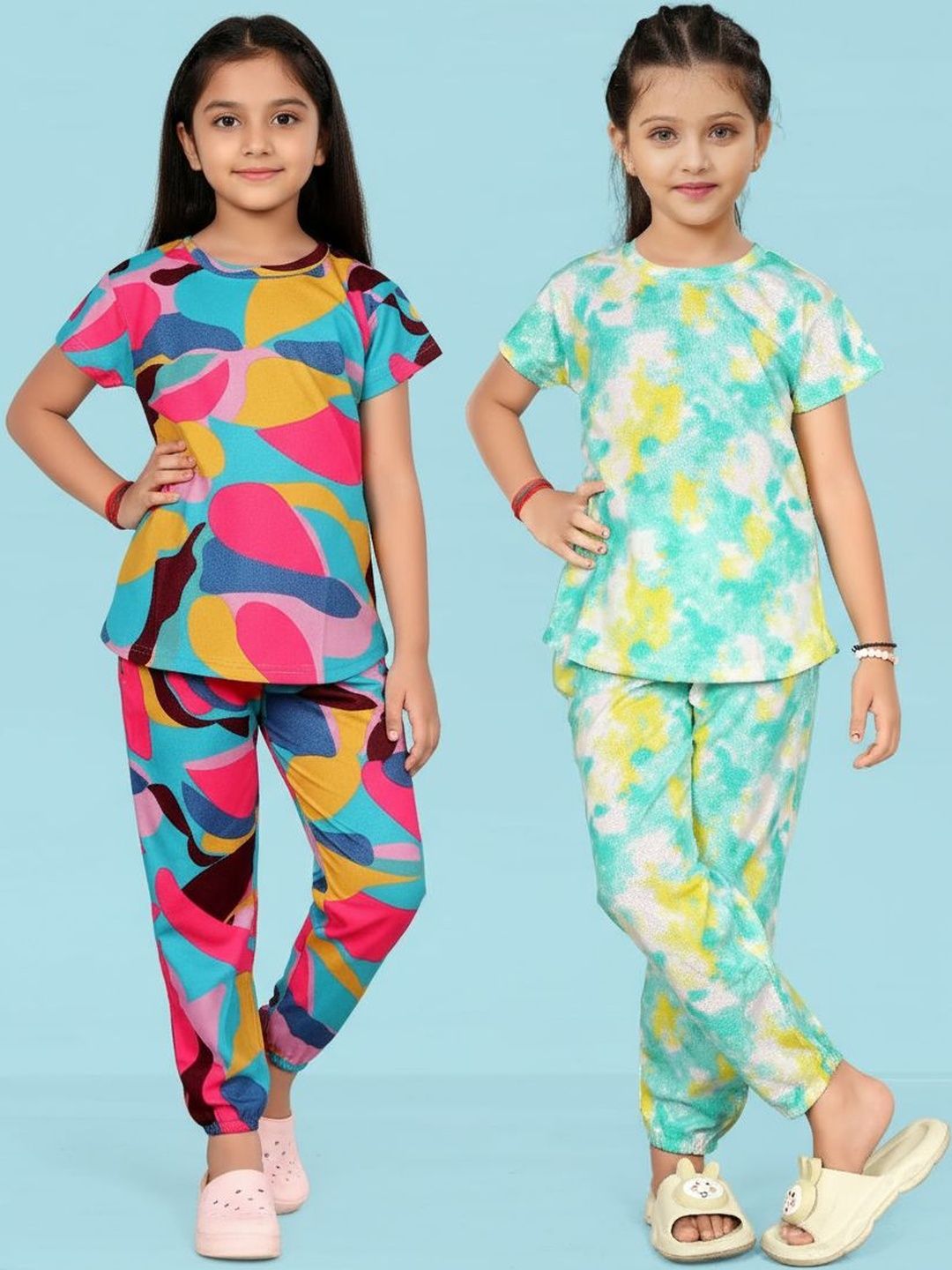LITBABY Girls Printed Maxi Nightdress-image-21