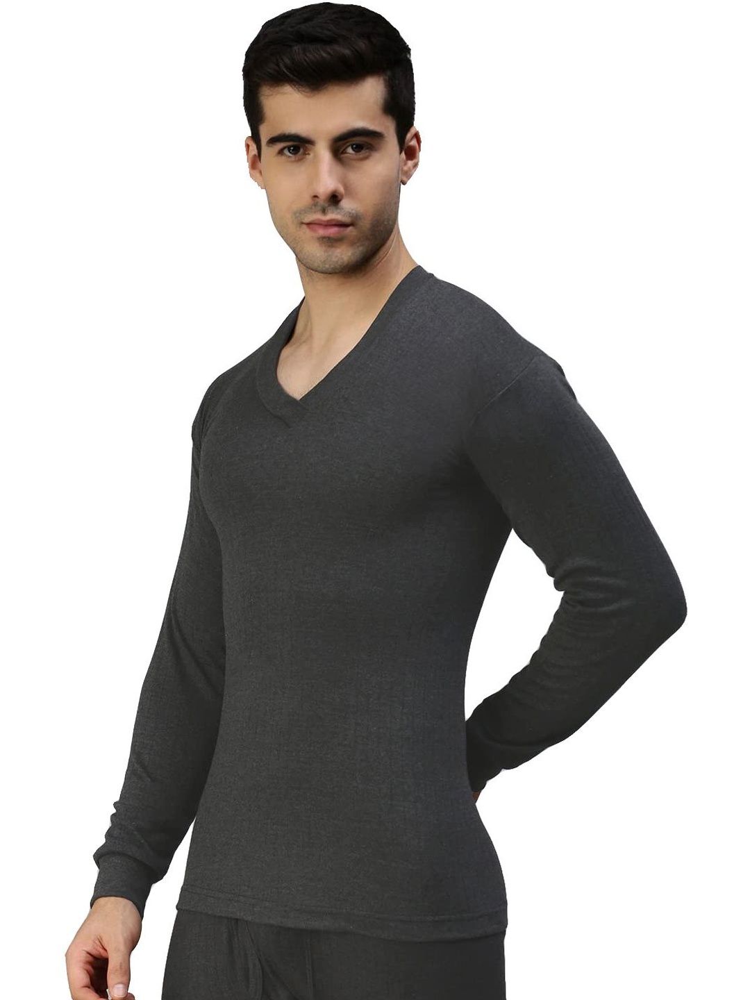 AMUL COMFY V Neck Thermal Tops-picture-10