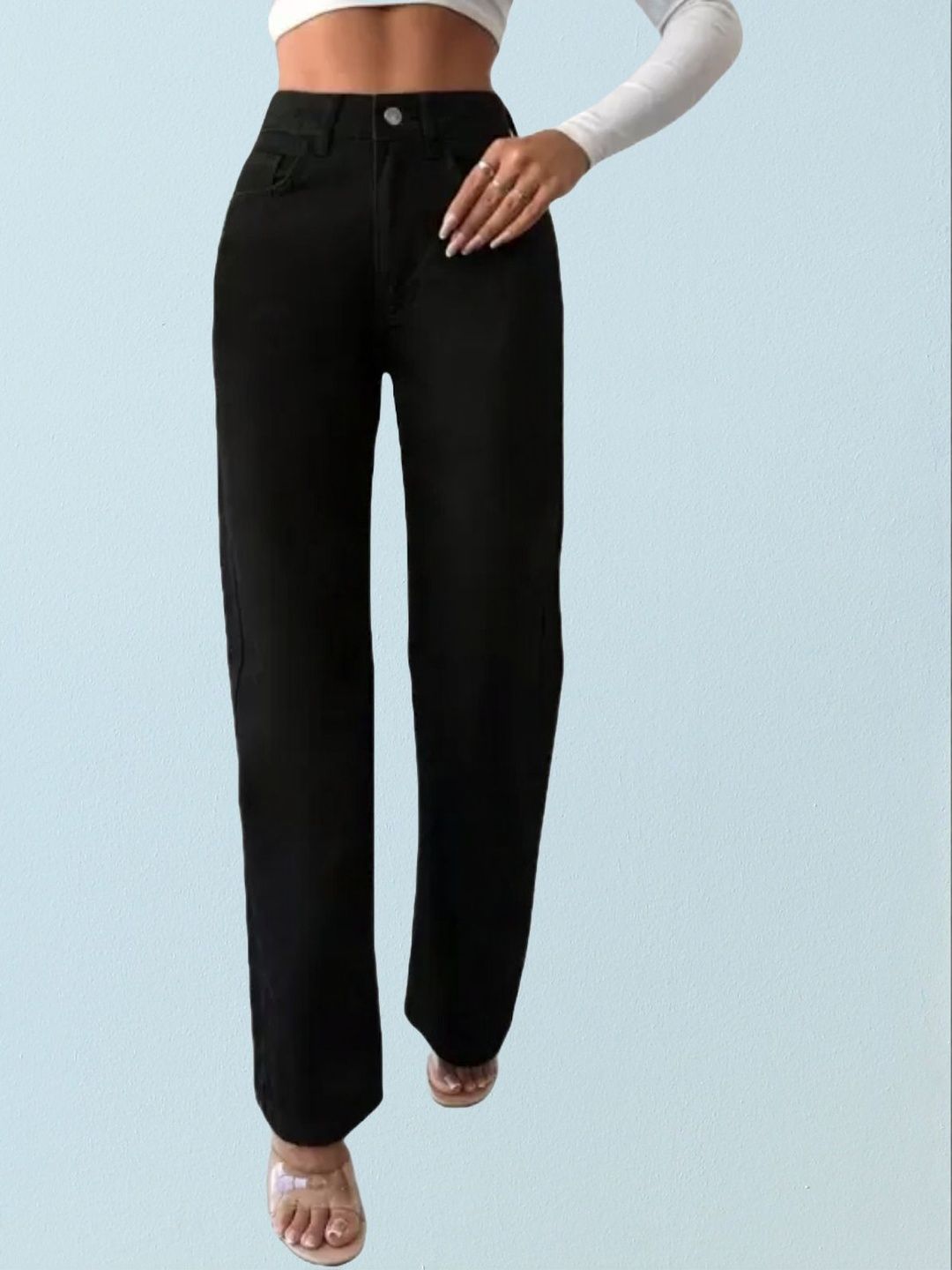 Mevan Women Regular Fit Mid-Rise Stretchable Jeans-picture-15