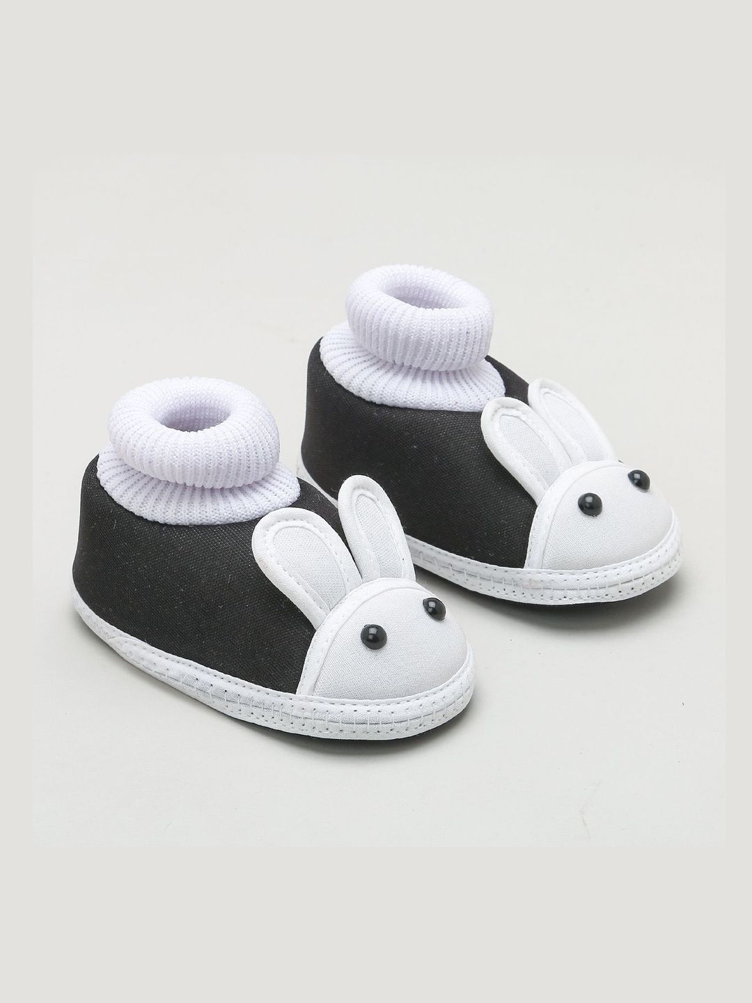 KIDSUN Unisex Rabbit Applique Detailed Slip On Booties-picture-42