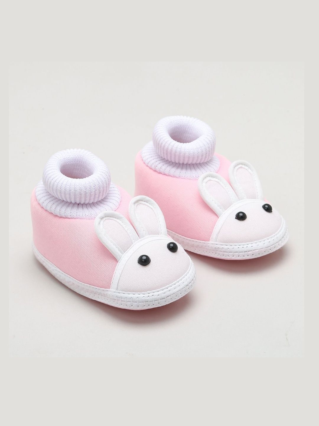 KIDSUN Unisex Rabbit Applique Detailed Slip On Booties-picture-43