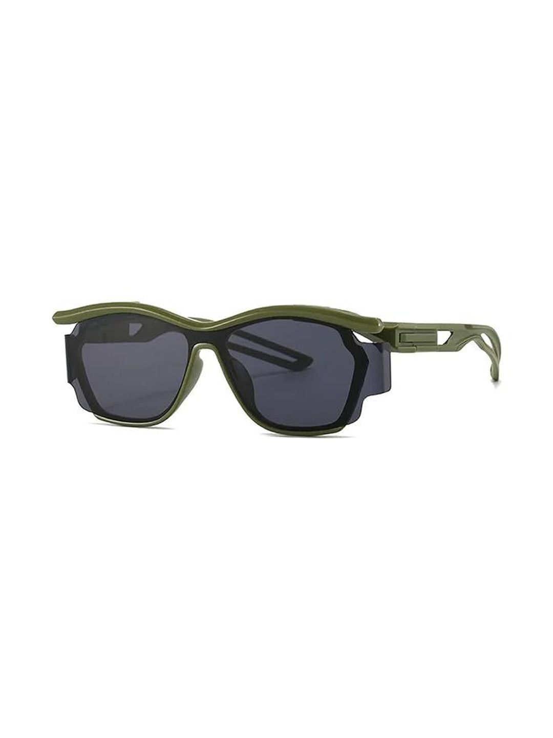 AUGEN Unisex Black Lens & Green Sports Sunglasses with-picture-34