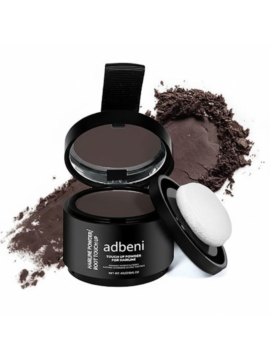 Adbeni Instant Root Touch Up Hairline Powder - 4.5 g - Dark Brown-picture-57