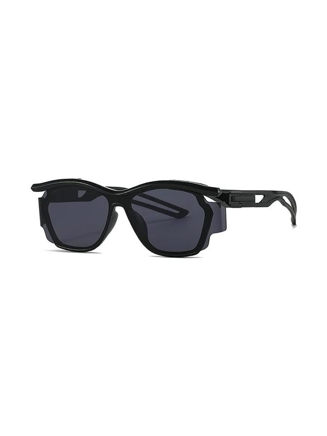 AUGEN Unisex Black Lens & Black Sports Sunglasses with-picture-35