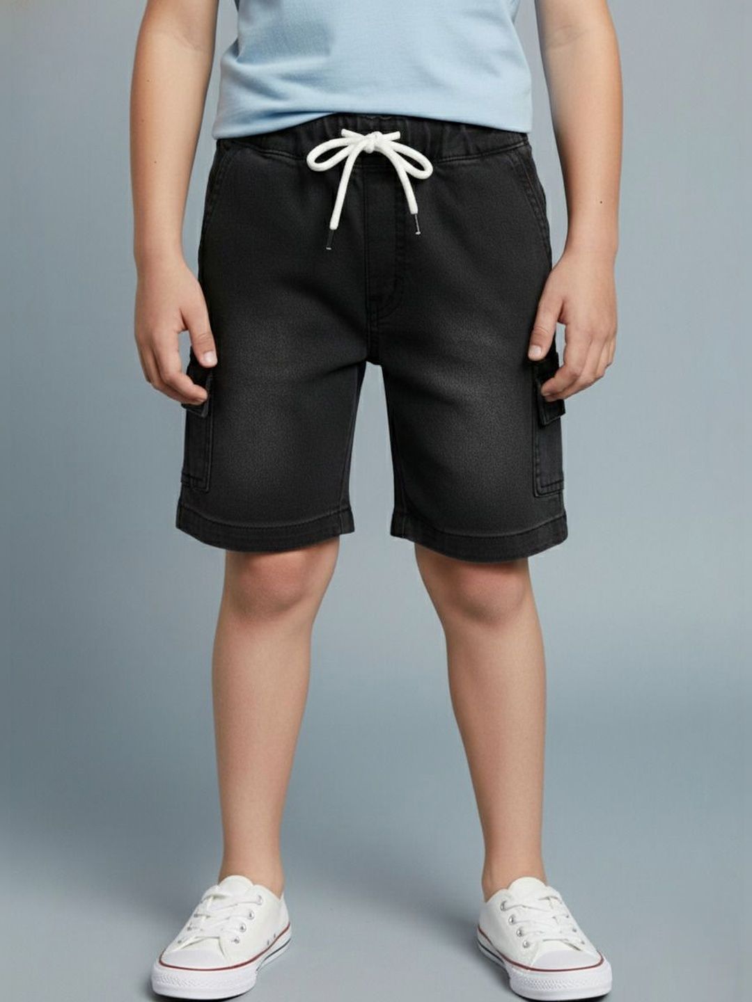 GUTI Boys Low-Rise Denim Shorts-picture-31