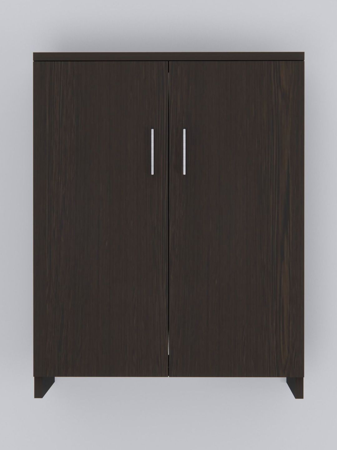 SPECIALITY PANELS Brown 2 Doors With 4 Shelfs Engineered Wood Cabinet