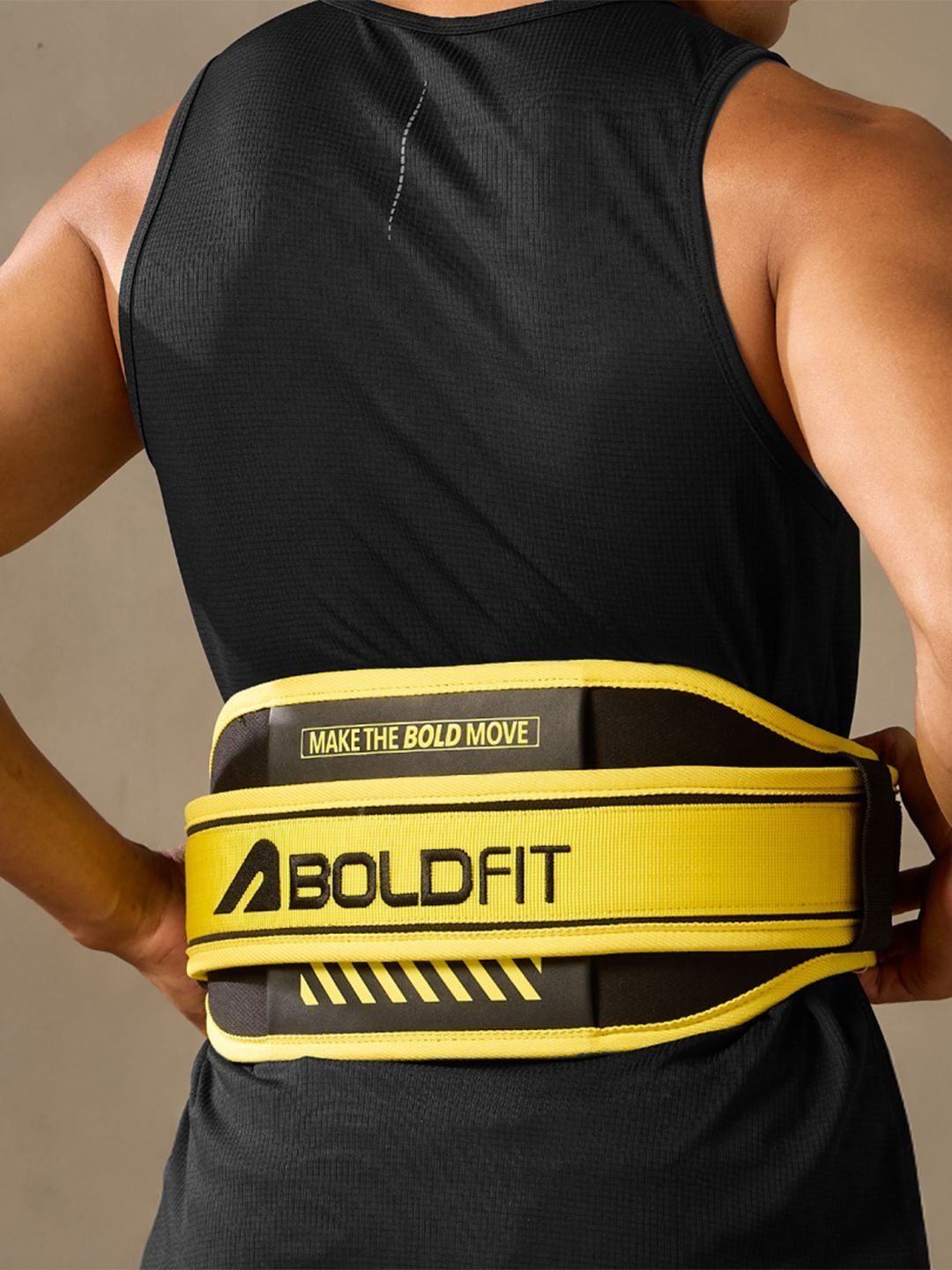 BOLDFIT Double Layer Eva Weightlifting Gym Belt-picture-42