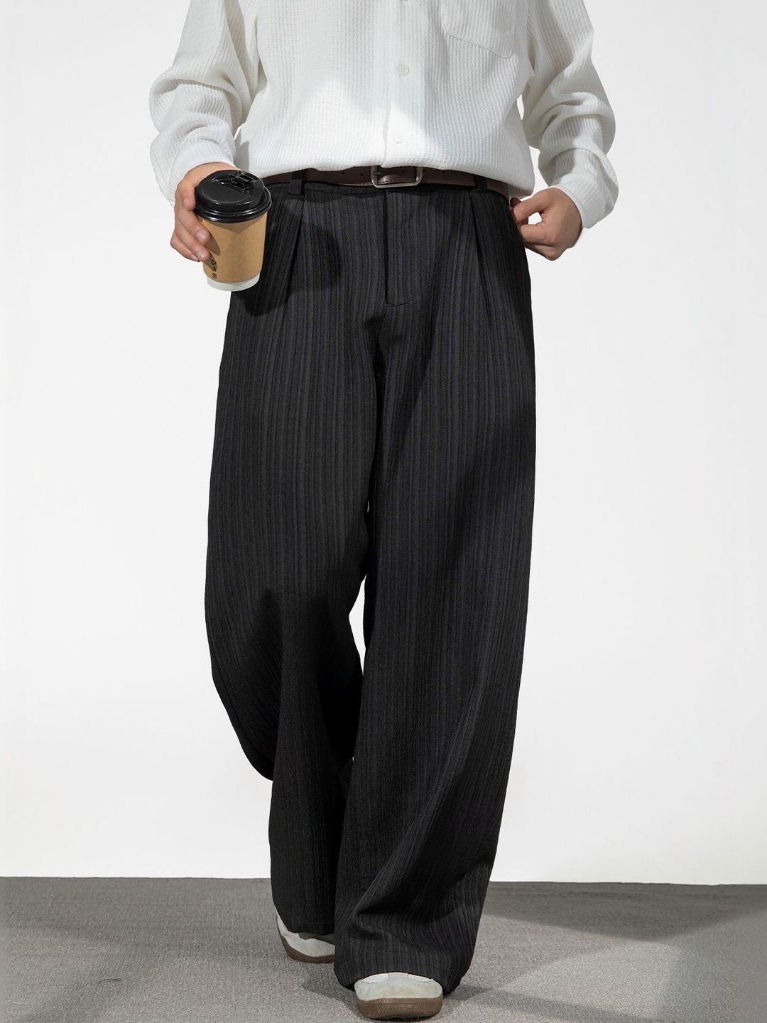 StyleCast x Revolte Men Easy Wash Trousers-image-28