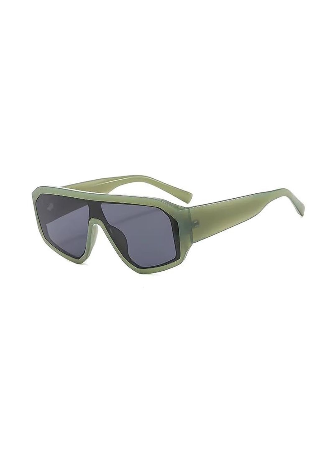 AUGEN Unisex Black Lens & Green Shield Sunglasses with-picture-37
