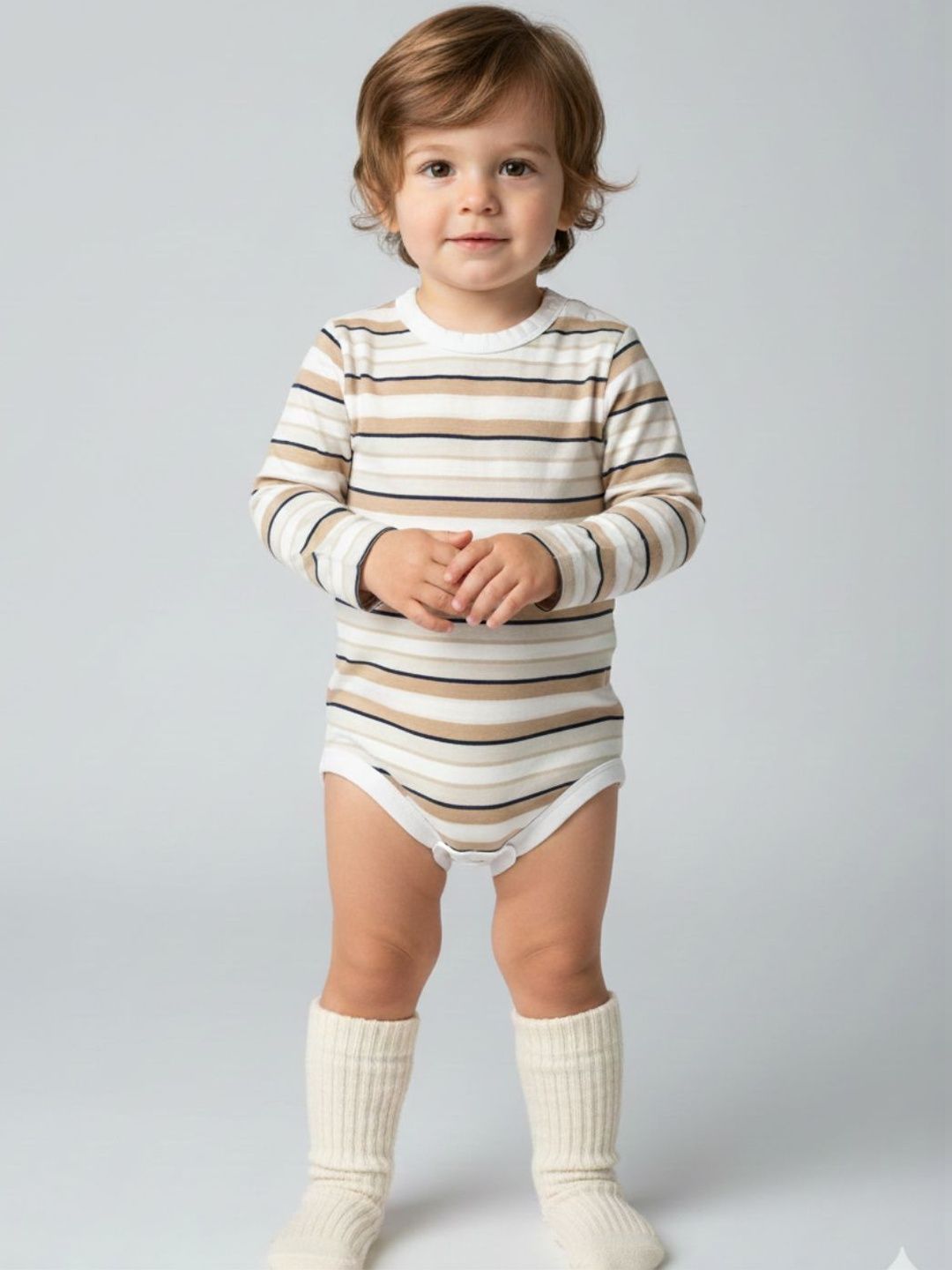 SPUNKIES Infant Stripe Cotton Bodysuit-picture-23