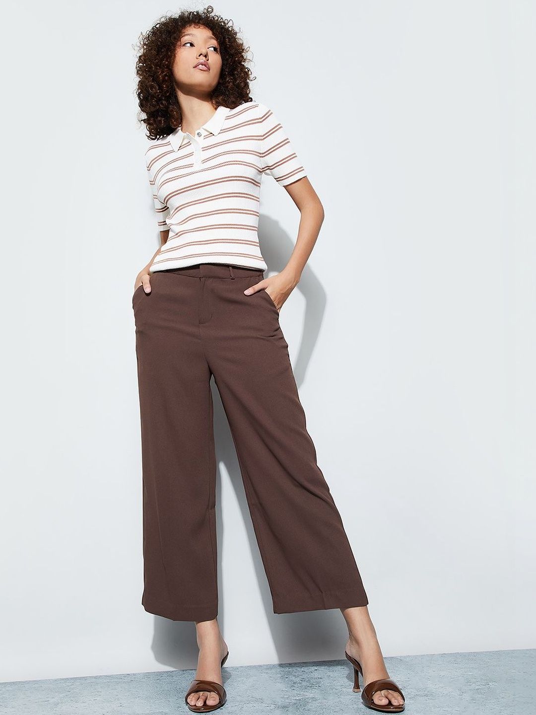 CODE by Lifestyle Women Easy Wash Trousers-picture-12