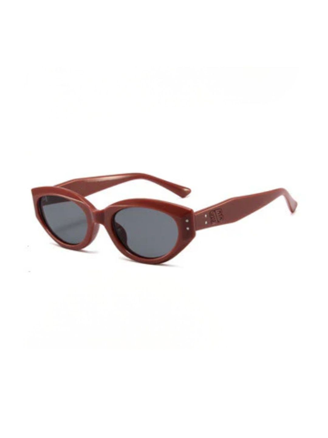 OUDI Women Grey Lens & Red Oval Sunglasses with-image-43