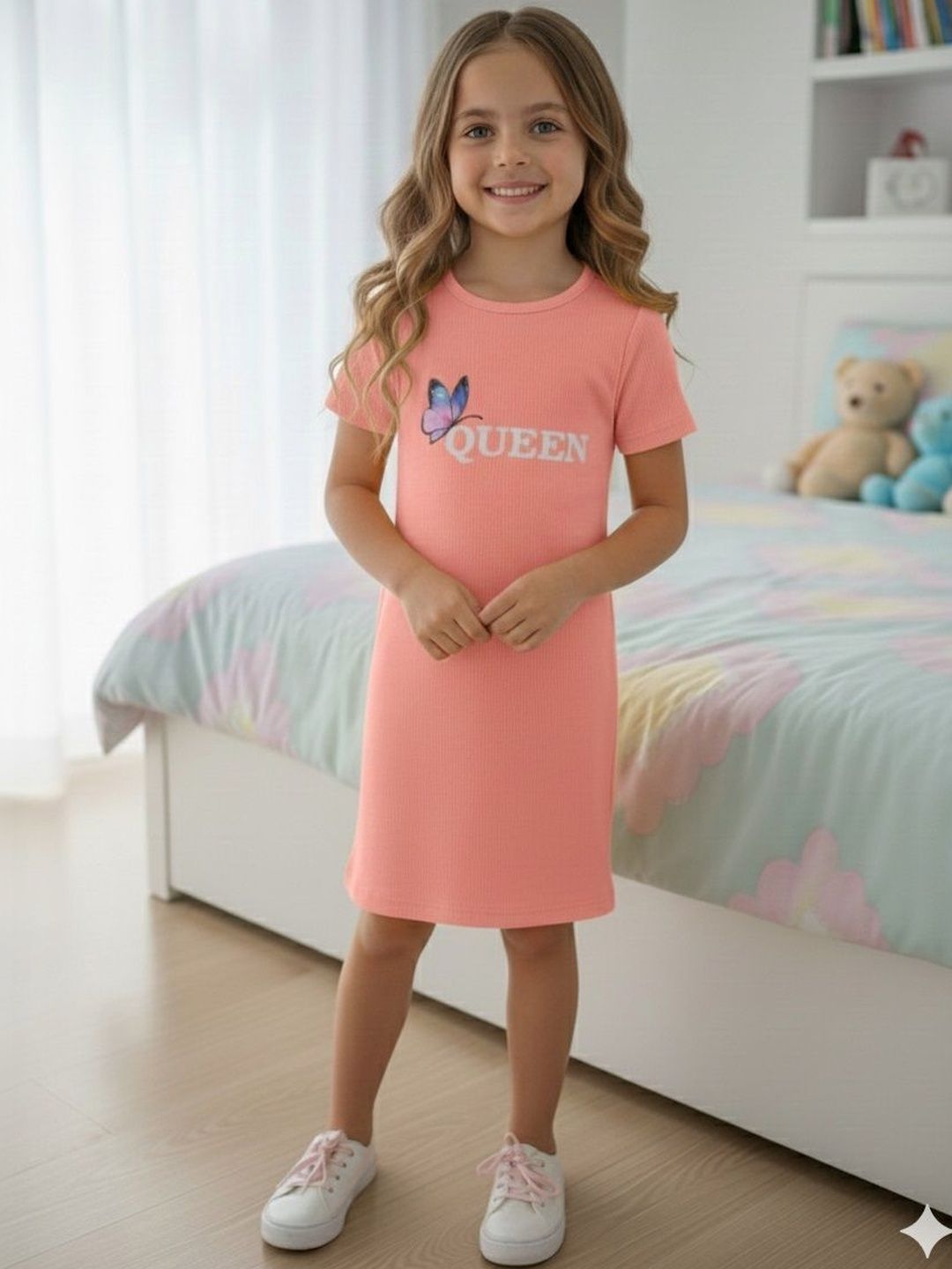 Billion Print A-Line Mini Dress-picture-23