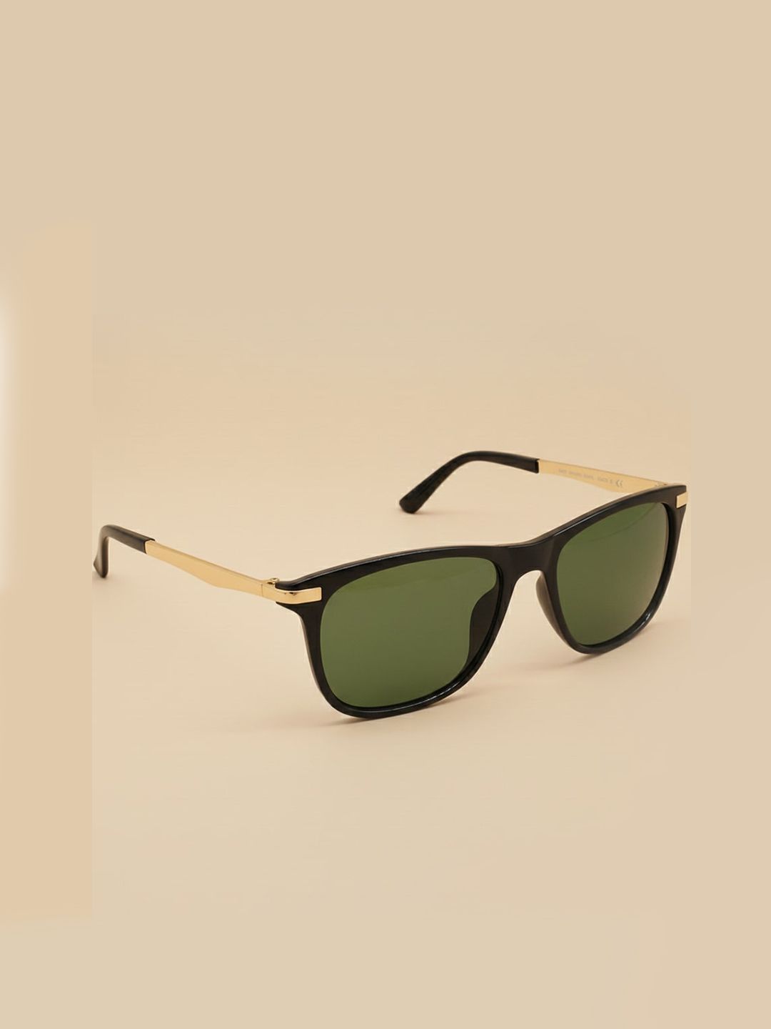RORCE Unisex Green Lens & Gold-Toned Aviator Sunglasses with-image-45