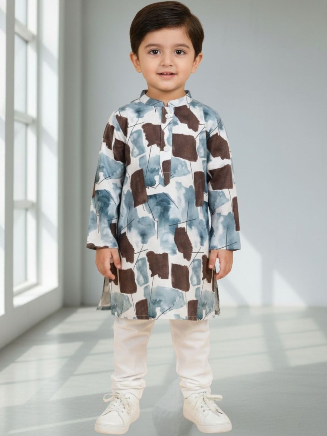 Sethukrishna Boys Printed Kurta-picture-35