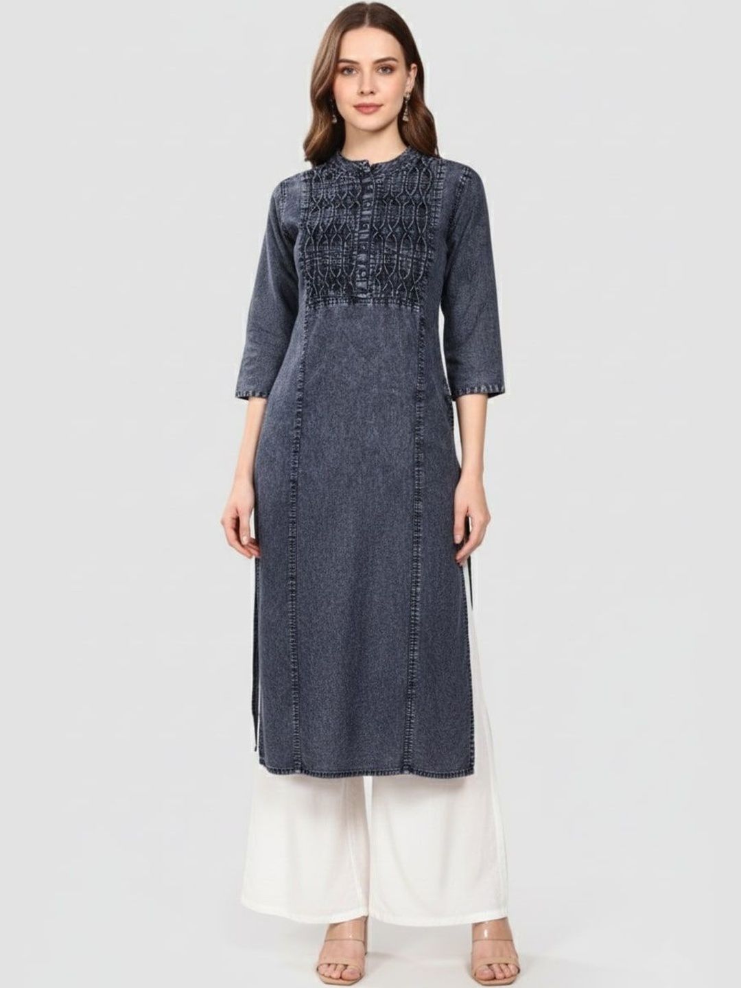 SK Creation Woven Design Kurti-picture-26