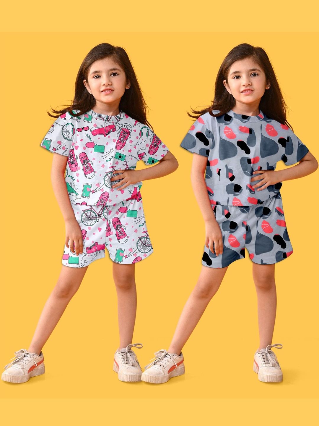 LITBABY Girls Printed Nightdress-picture-34