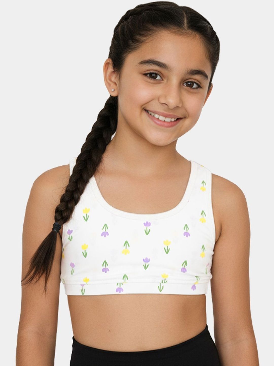 You Got Plan B Floral Bra Full Coverage-picture-30