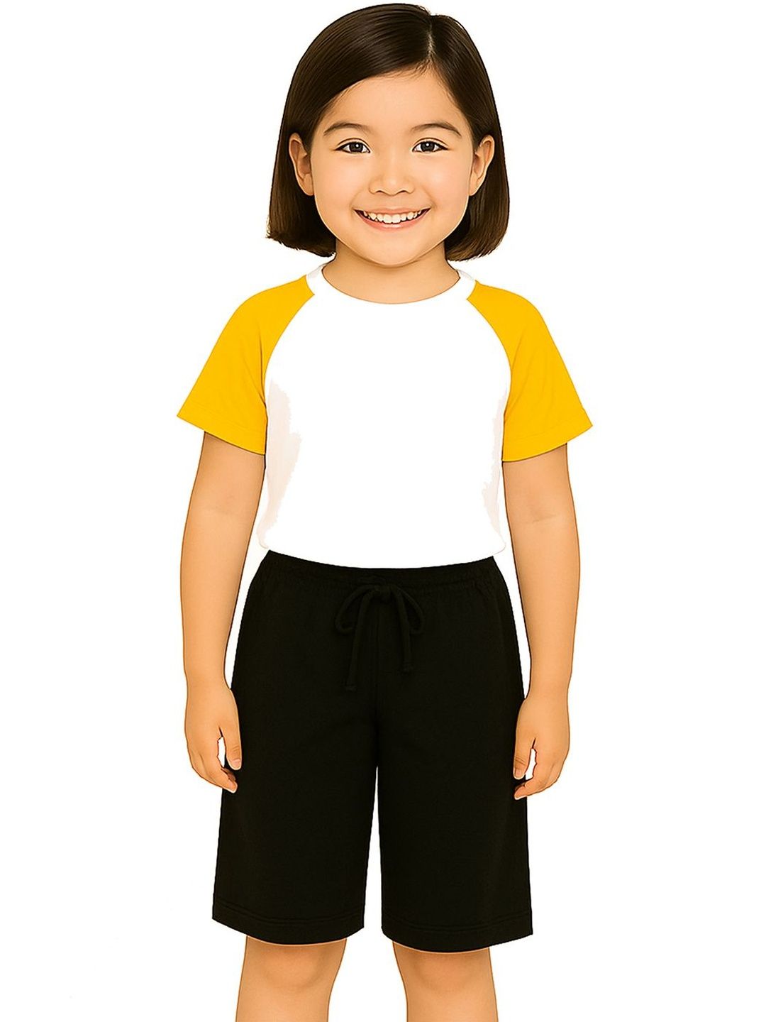 RISH Unisex Kids Colourblocked T-shirt with Shorts-picture-40