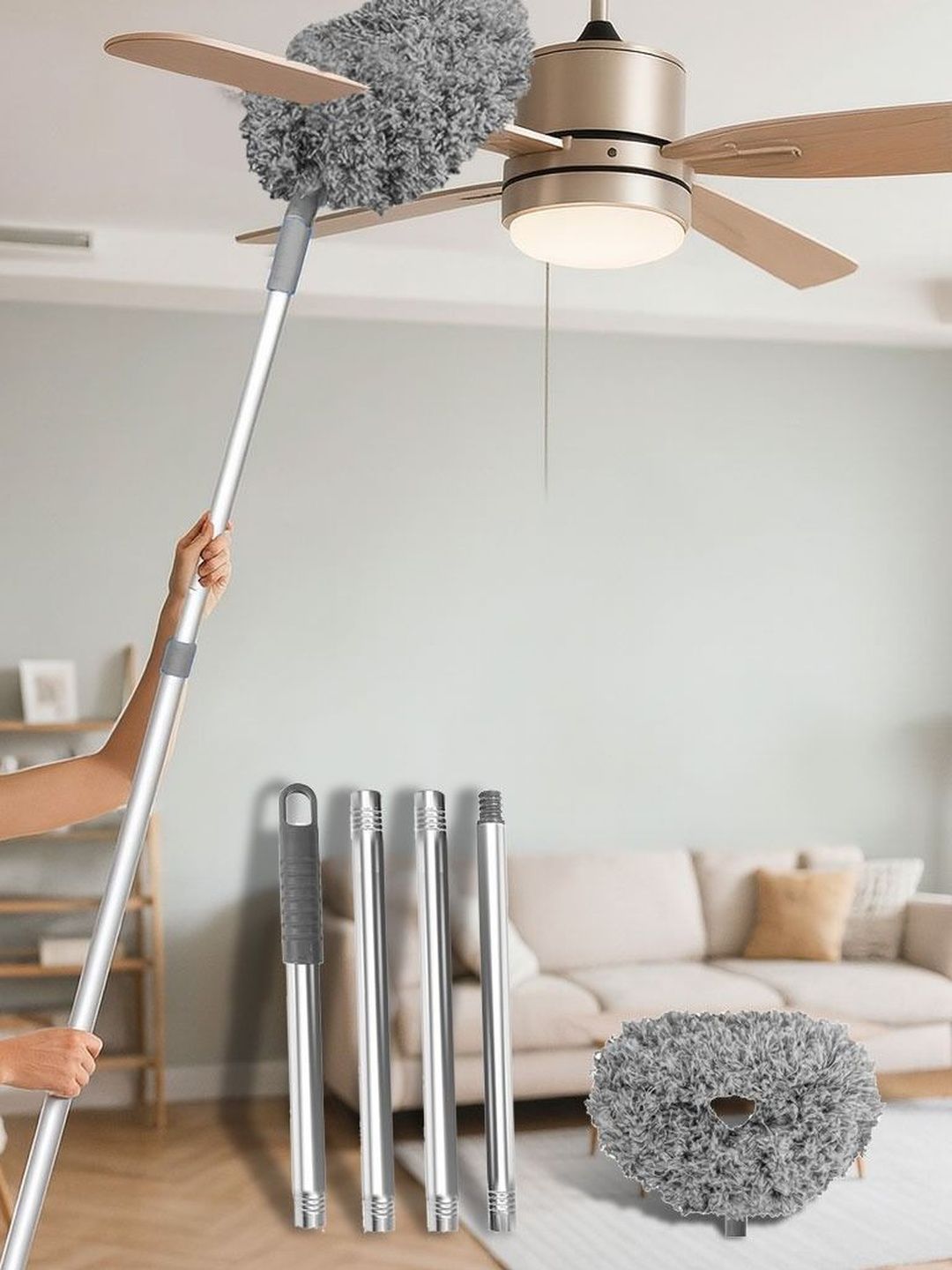 MAXOSHINE Grey & Grey Textured Stainless Steel Core-picture-37
