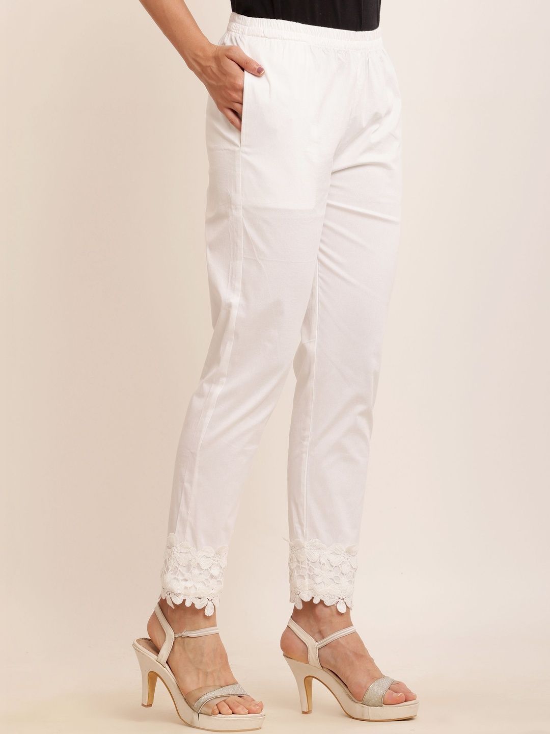 Aasma Creatives Women Embellished Trousers-picture-37