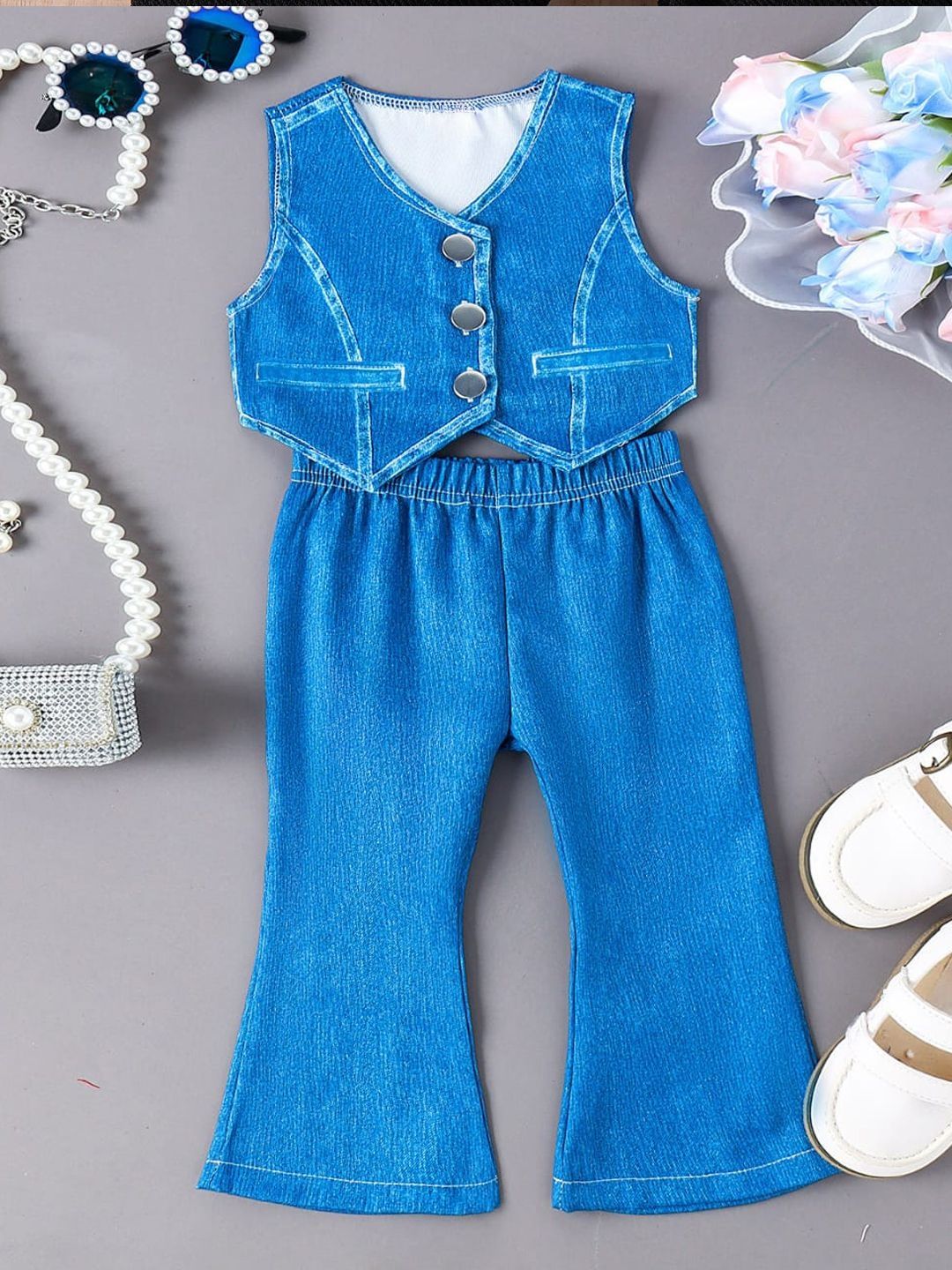 Xsole Girls Top with Trousers-picture-12