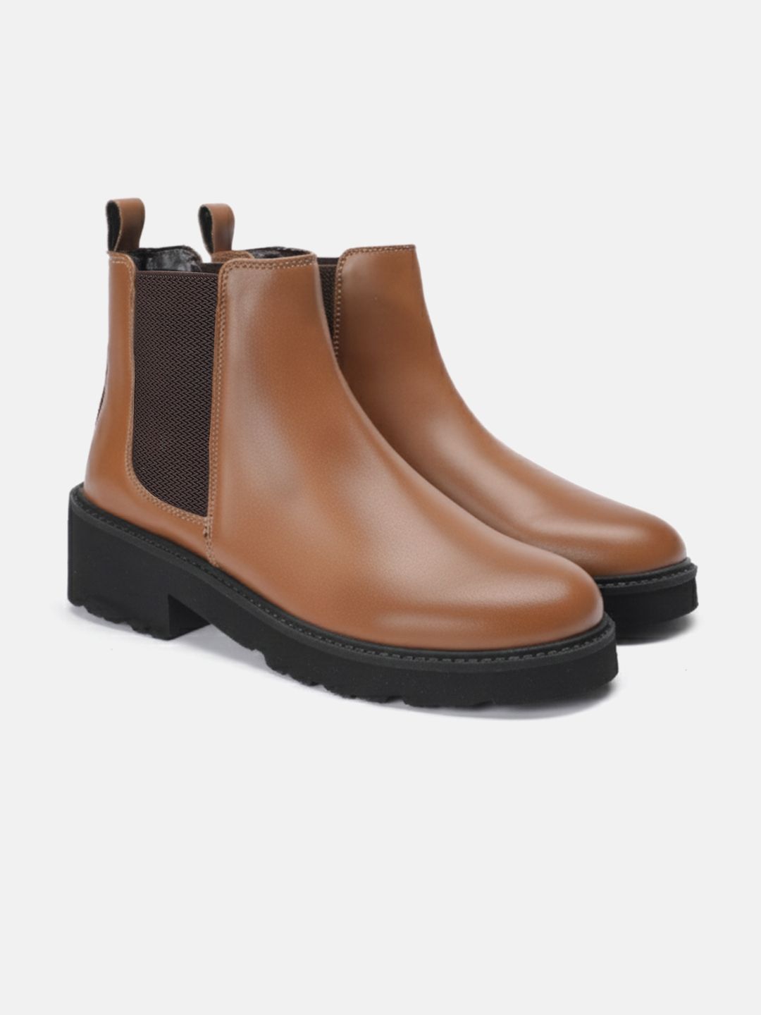 The Roadster Life Co. Women Block Heel Chelsea Boots-picture-37