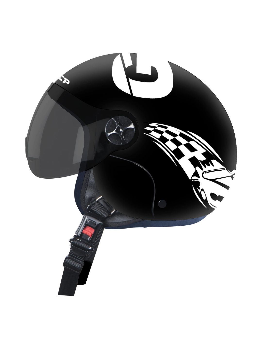 Steelbird Kids Printed Full Face Helmet