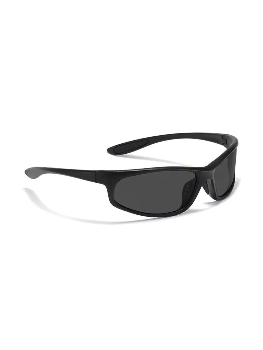 HIPE Men Black Lens & Black Sports Sunglasses with-image-3