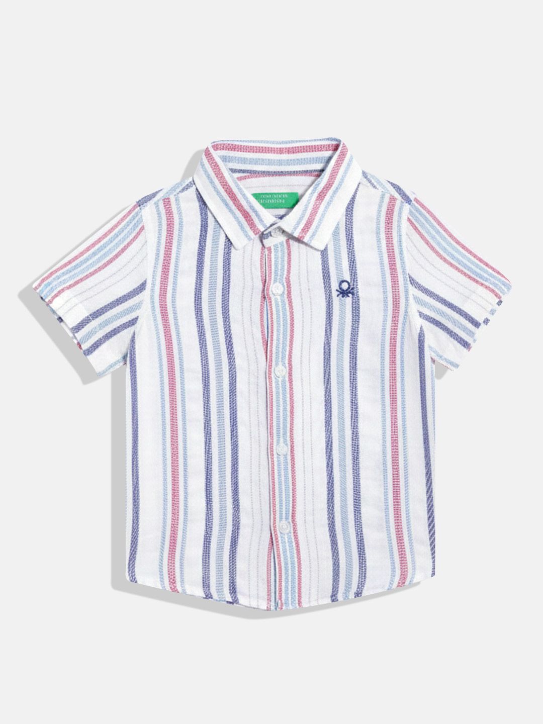 United Colors of Benetton Boys Striped Casual Shirt