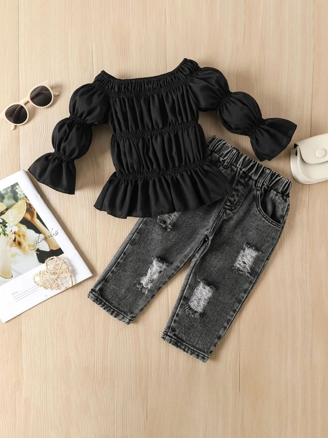 Xsole Girls Top with Trousers-picture-15