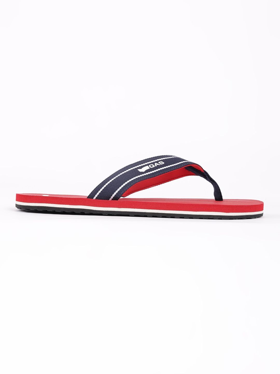 GAS Men Striped Rubber Thong Flip-Flops-picture-45