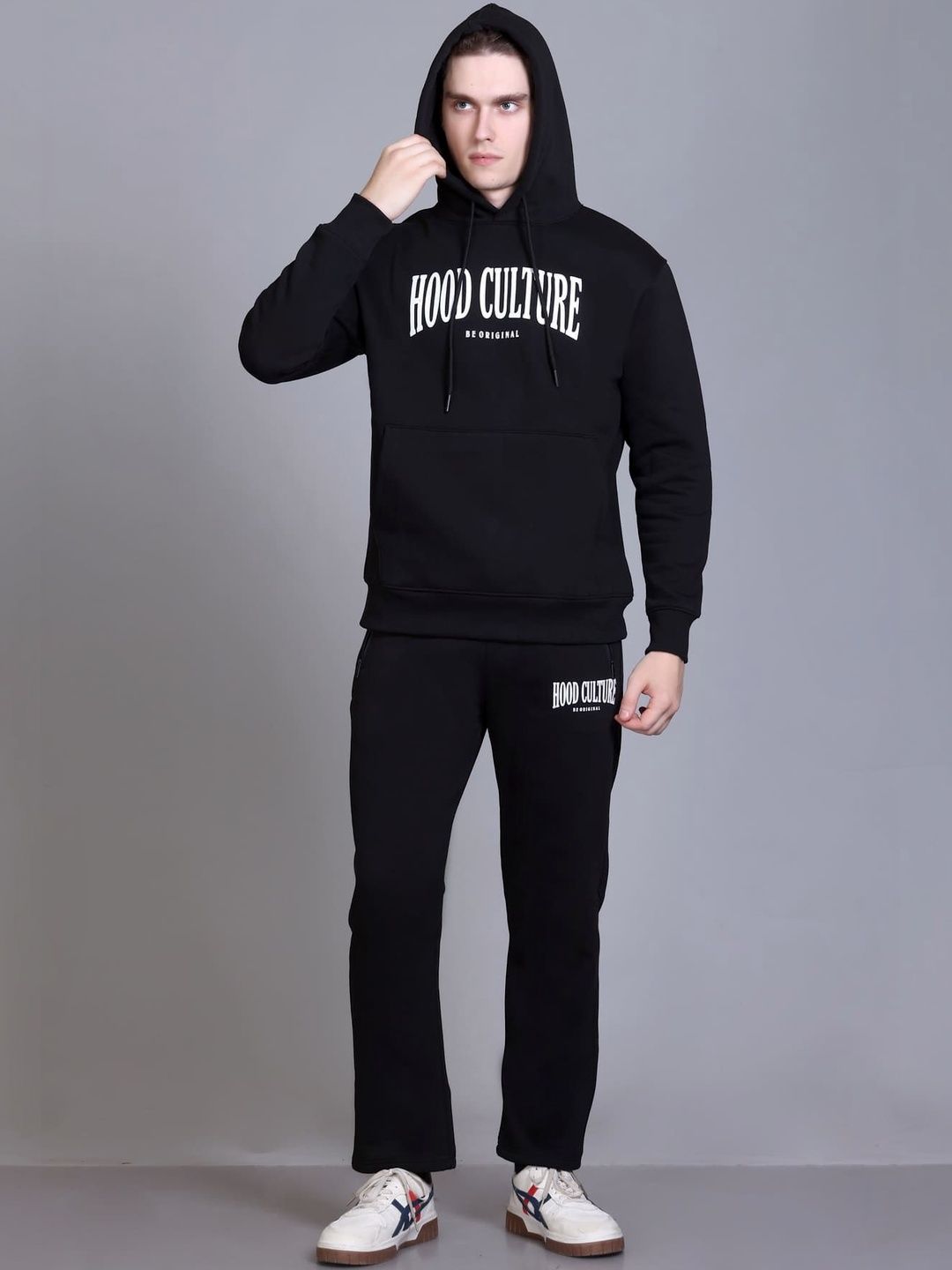 HOOD CULTURE Men Printed Hood Tracksuits-picture-13