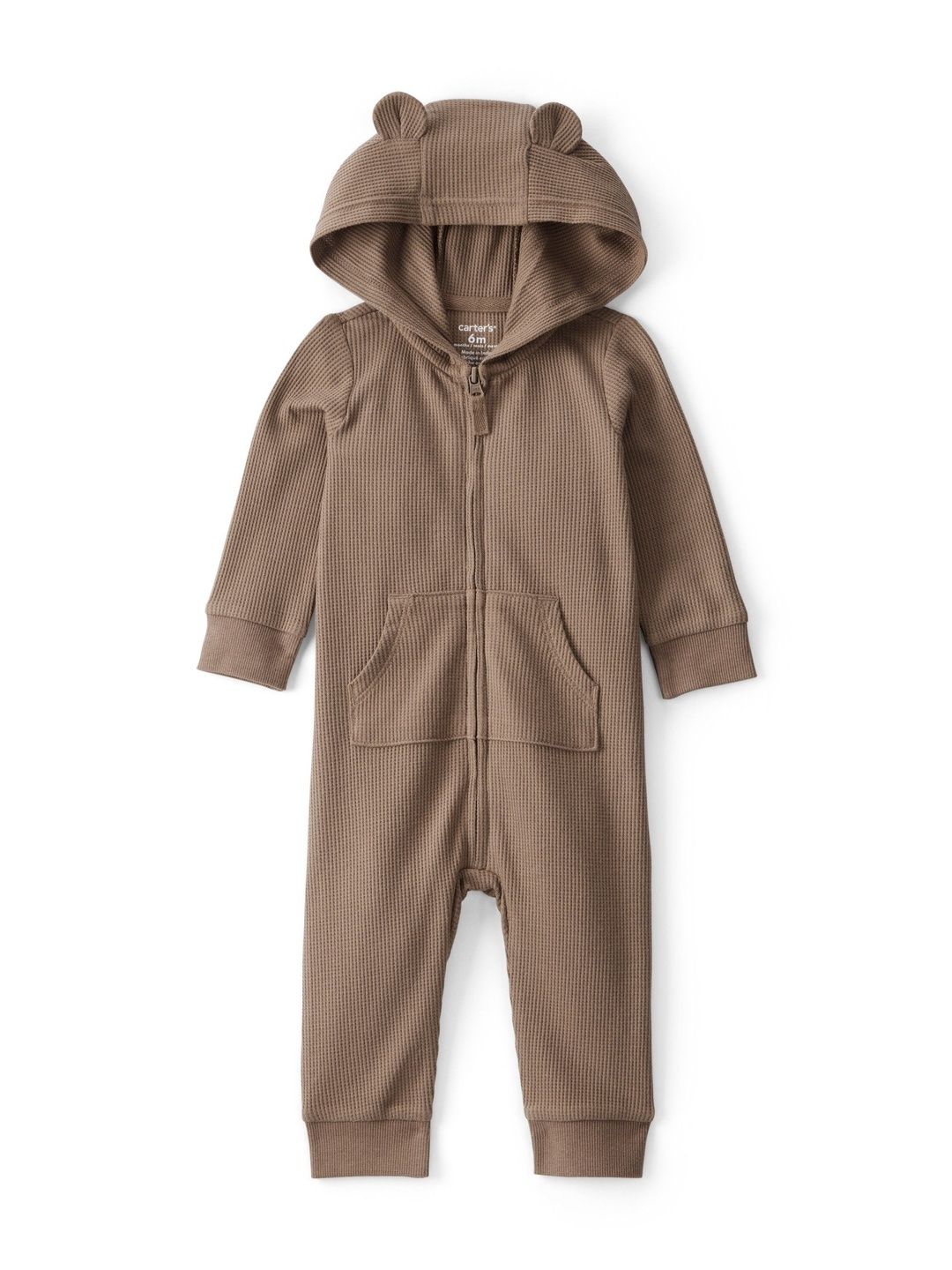 Carter's Baby Boy Bear Full Sleeve Jumpsuit-picture-48
