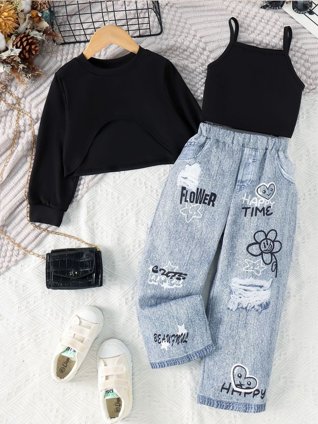 Xsole Girls T-shirt with Trousers-picture-38