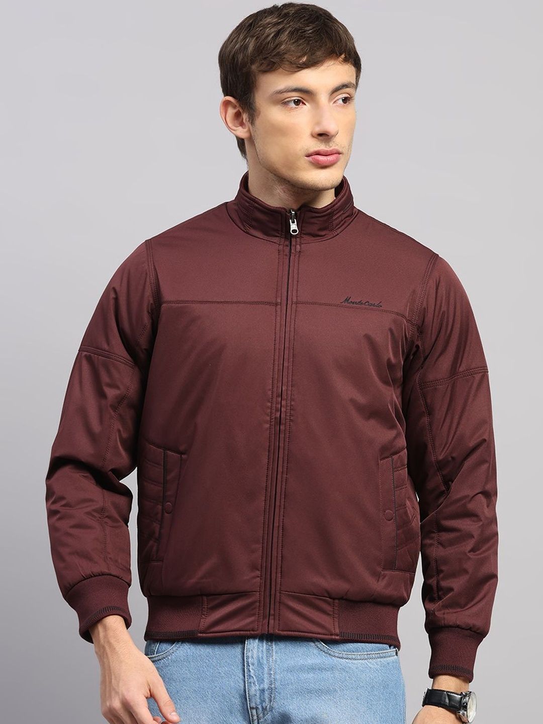 Monte Carlo Men Lightweight Bomber Jacket-image-43