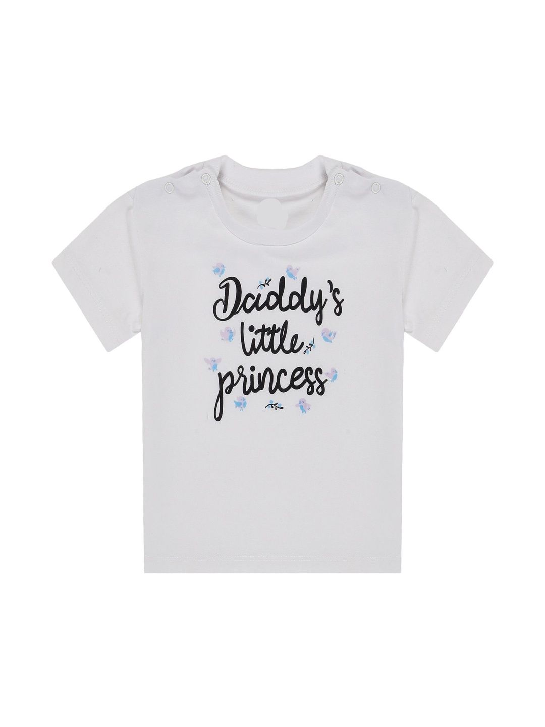 Moda Rapido Girls Typography Printed Pure Cotton T-shirt-picture-22