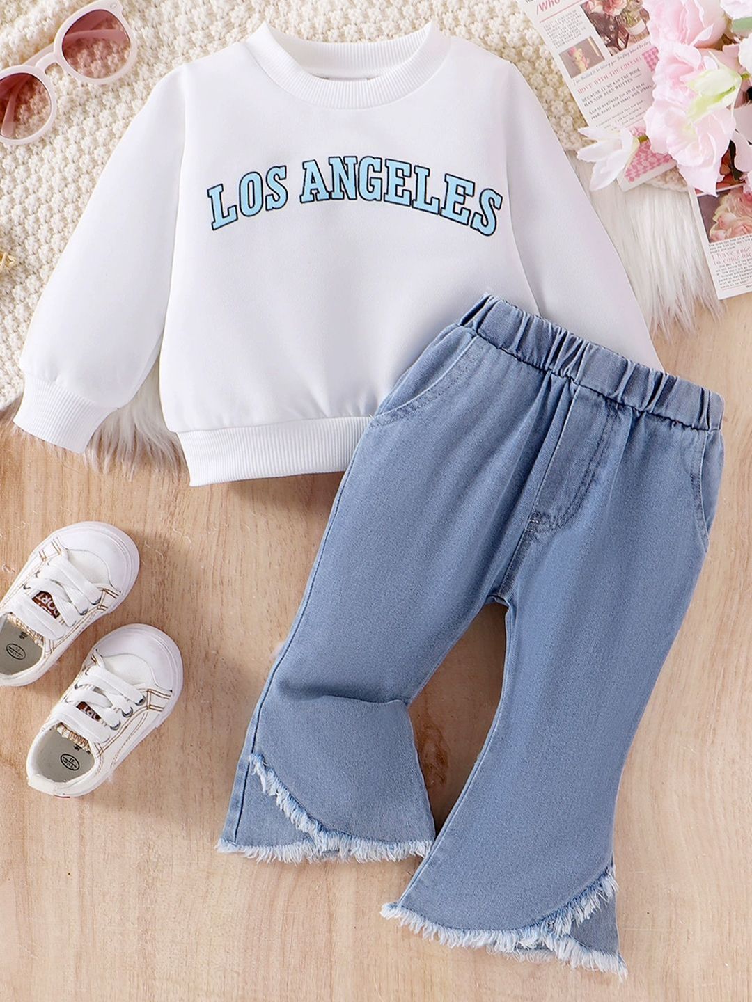 Xsole Girls Printed Trousers-picture-36