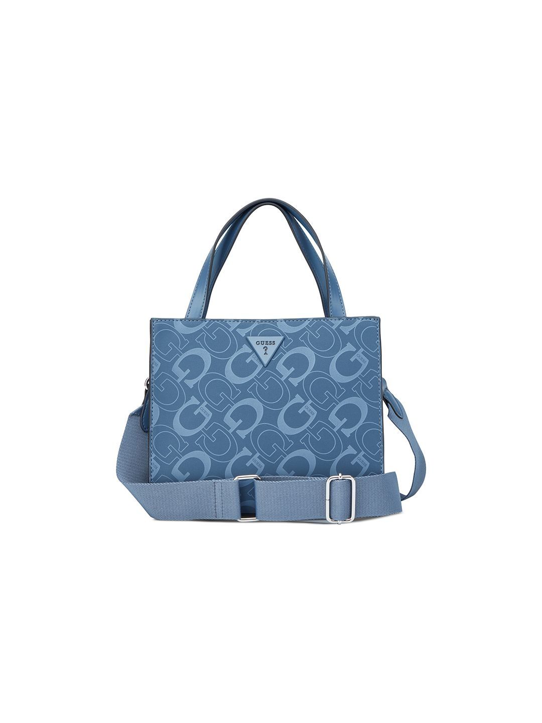 GUESS Printed PU Structured Handheld Bag-image-24