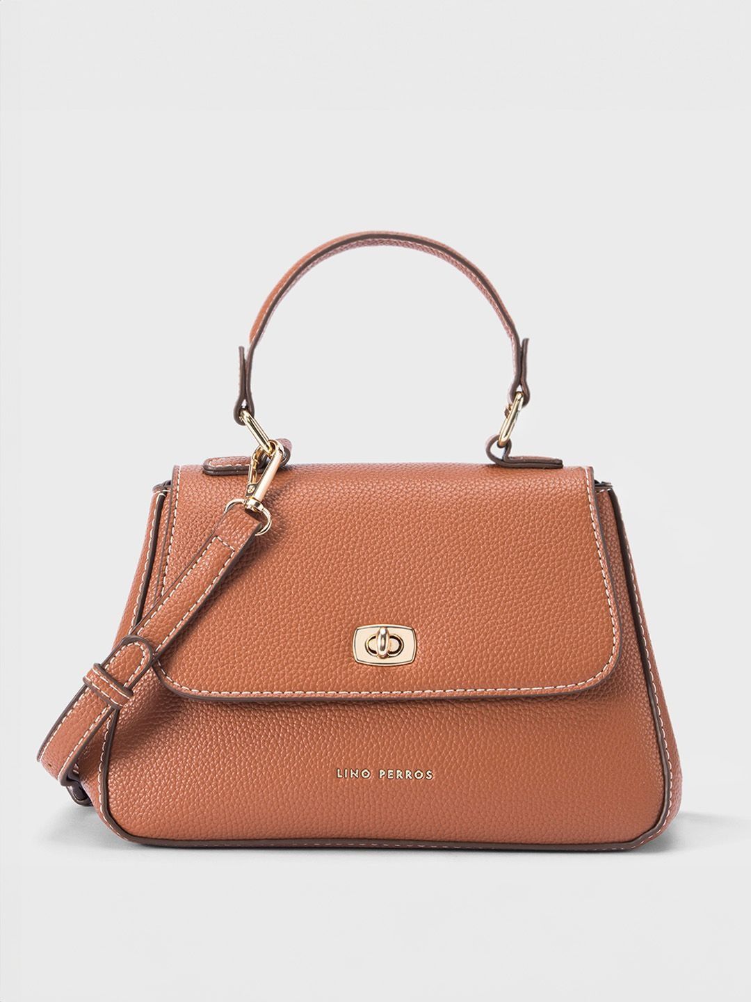Lino Perros Textured Structured Handheld Bag-picture-58