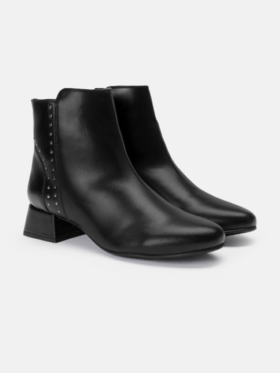 The Roadster Life Co. Women Block Heel Boots with Stud Detail-picture-33